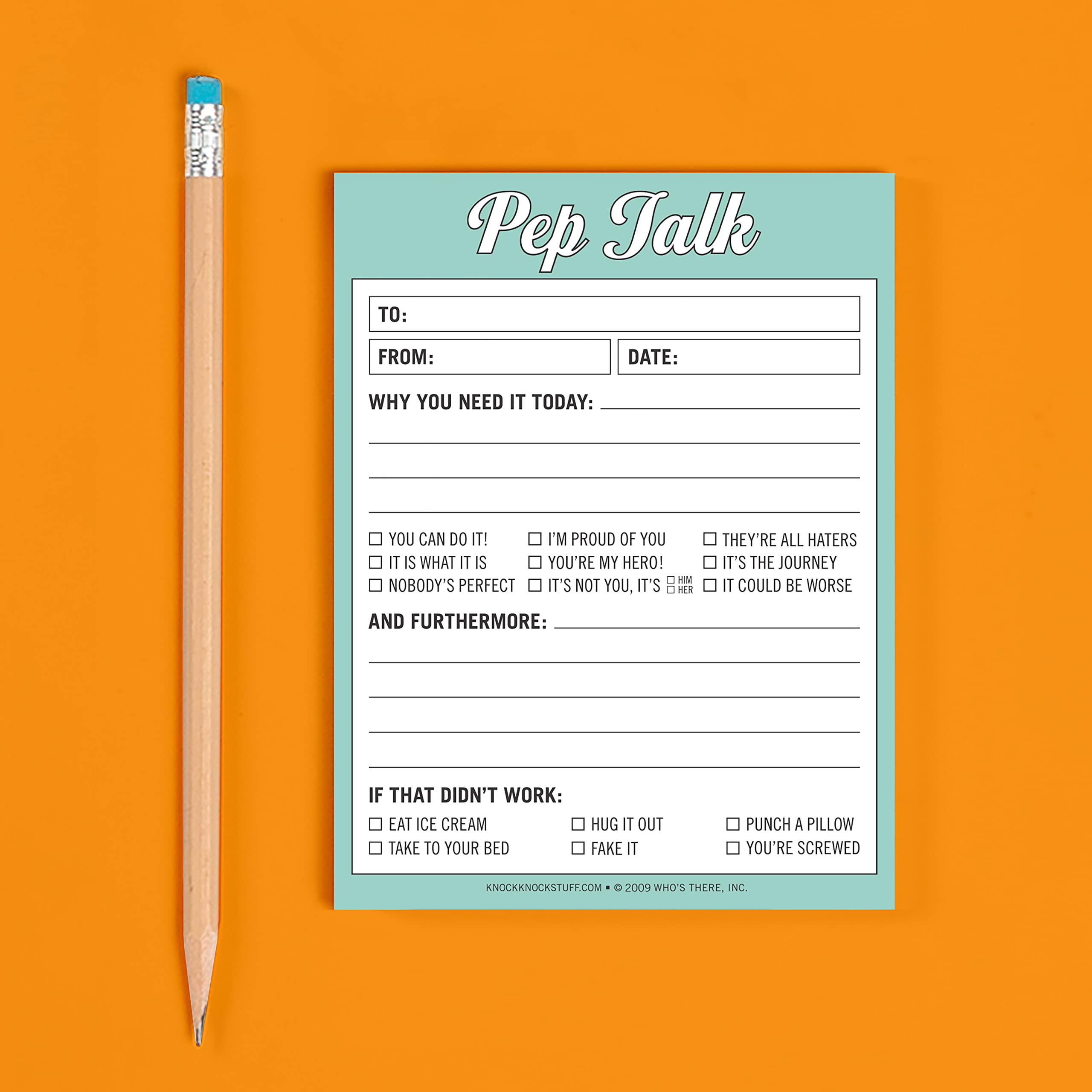 Pep Talk Nifty Note Pad - Image 4