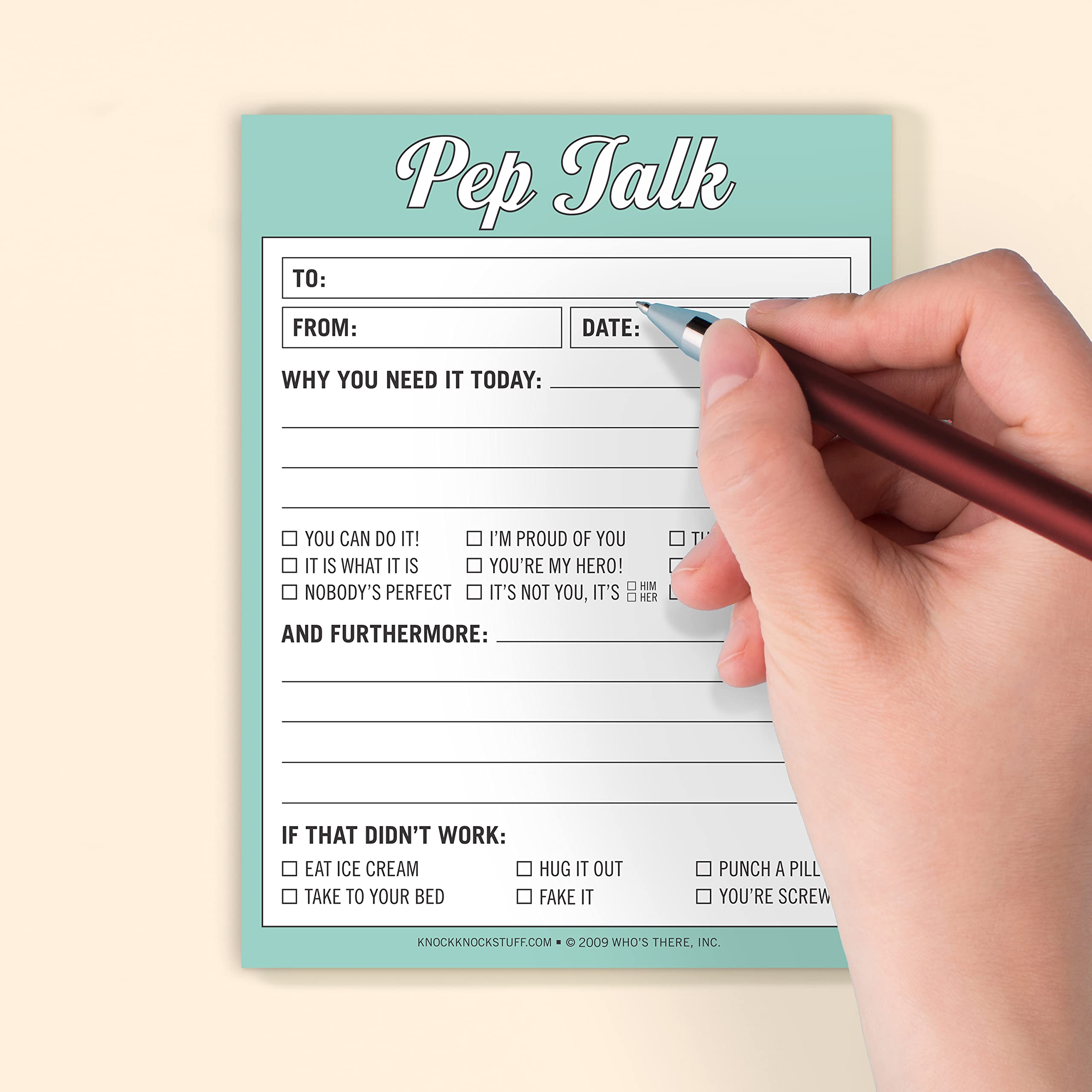 Pep Talk Nifty Note Pad - Image 5