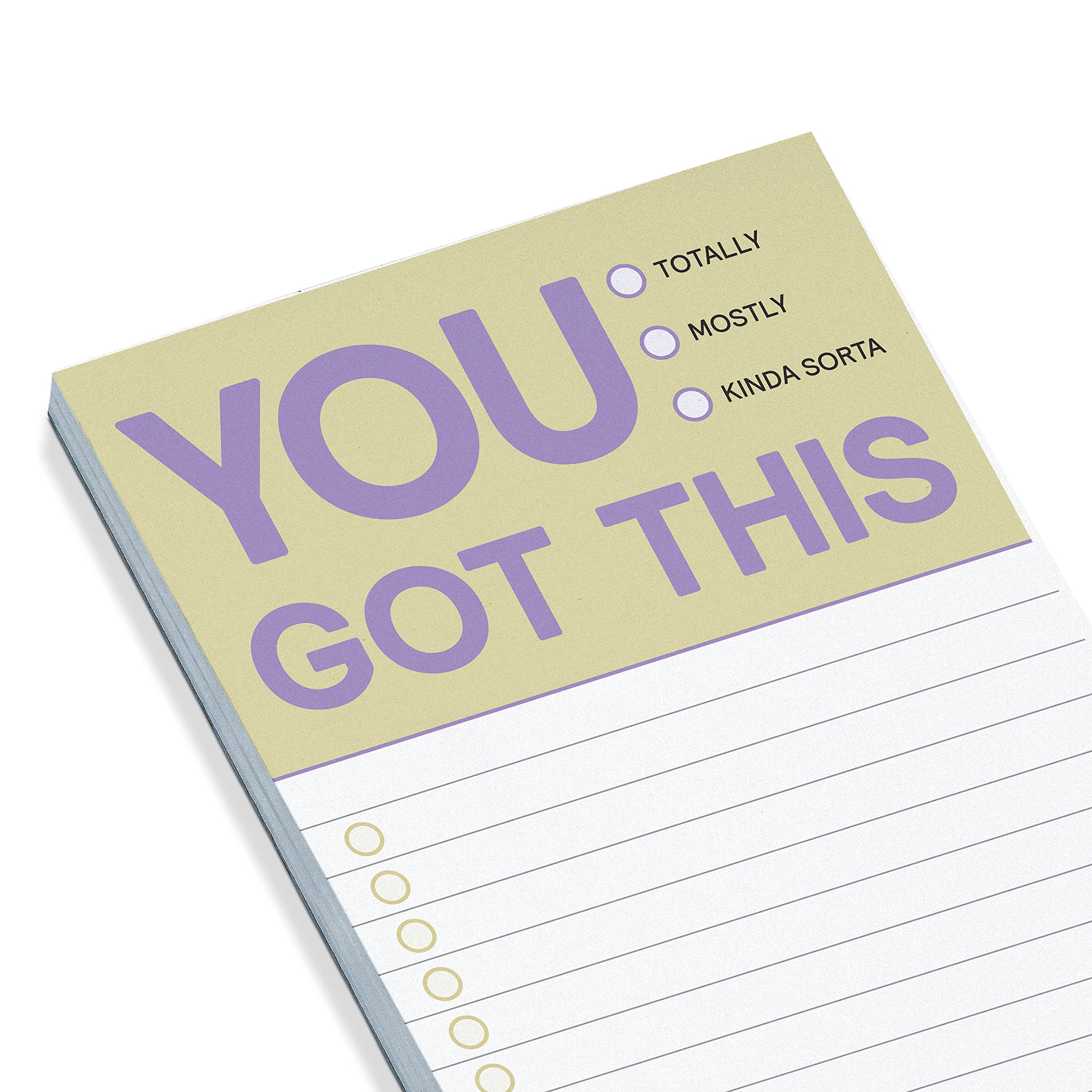 6-Count Knock Knock You Got This Make-a-List Pads - Daily Memo Planning Pad, 3.5 x 9-inches each - Image 4