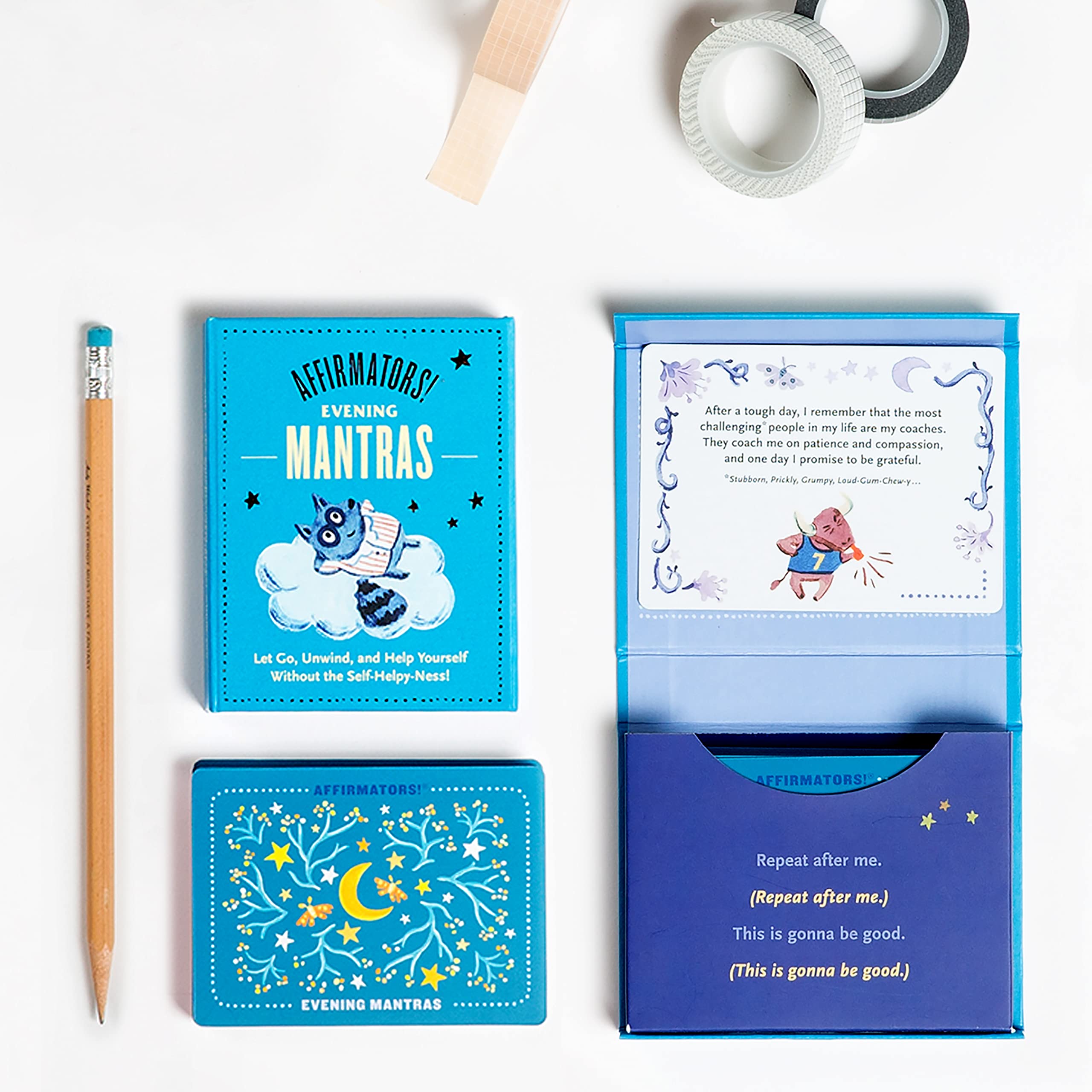 Affirmators! Mantras Evening Night Affirmation Cards Deck (30 Cards) - Image 6