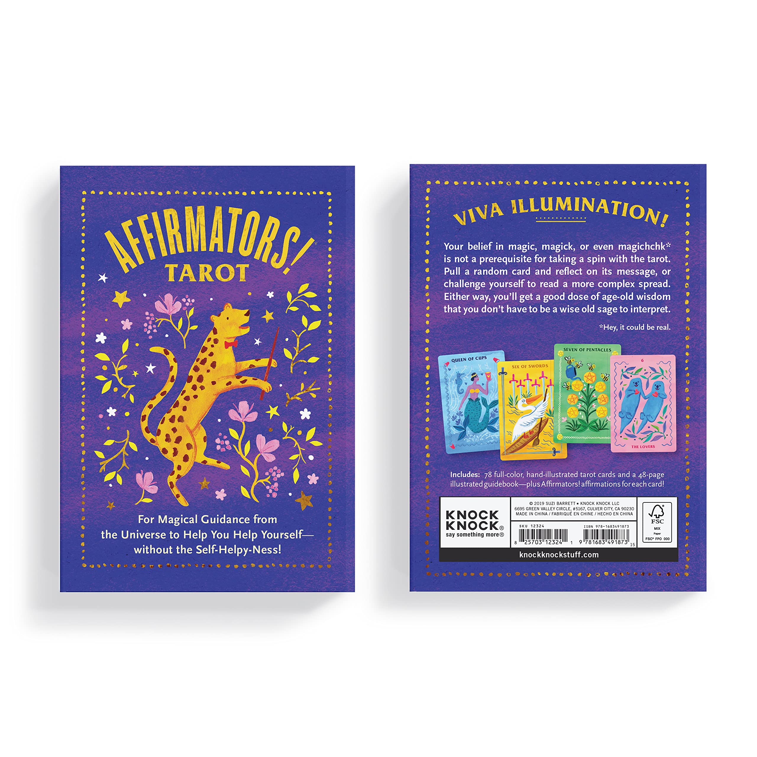 Affirmators! Tarot Cards Deck - Daily Affirmation Tarot Cards with Positive Affirmations For Magical Guidance from the Universe to Help You Help Yourself without the Self-Helpy-Ness - Image 4