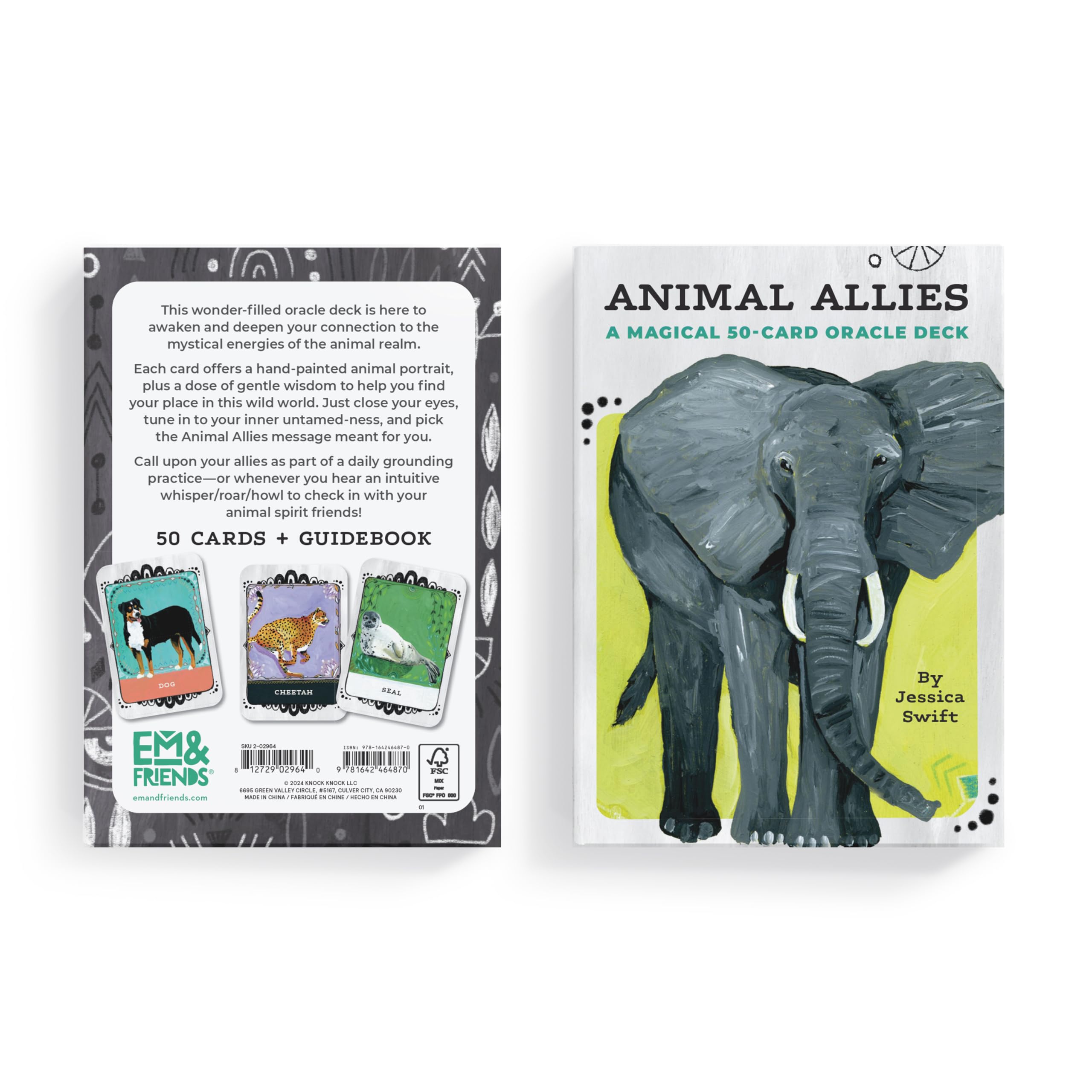 Animal Allies Oracle Deck: A Magical 50-Card Oracle Deck with Guidebook (Em & Friends Animal Allies Decks) - Image 5