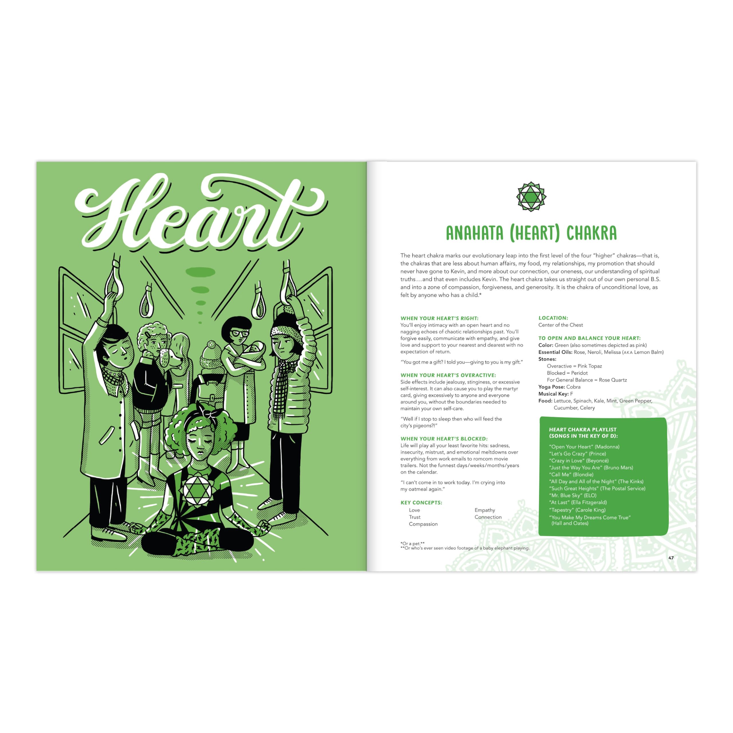 Chakras Activity Book & Journal: Get Grounded, Feel Good, Free Your Chi & Lots of Other Cool Magical Stuff (Knock Knock Activity Book & Journal) - Image 6