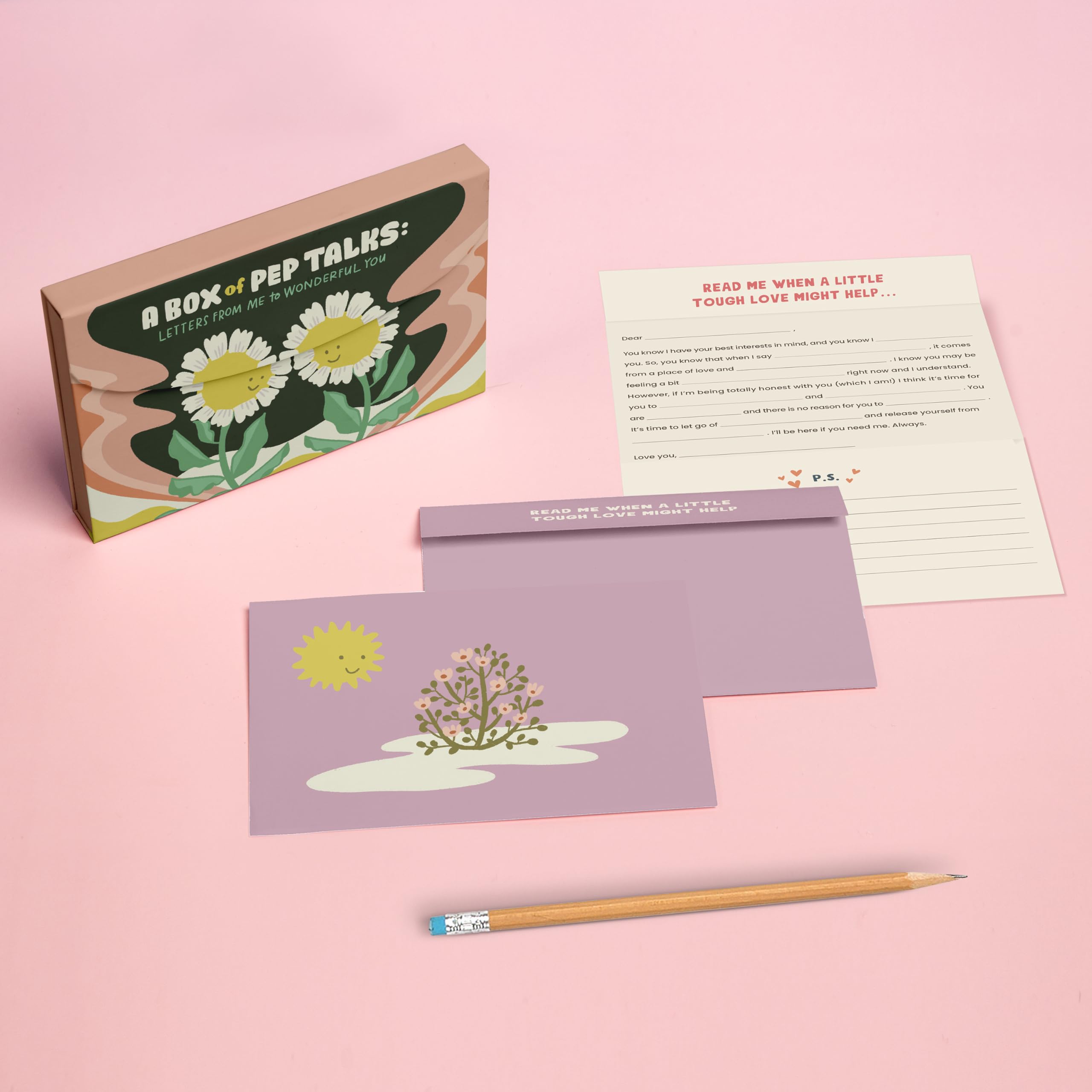 Em & Friends A Box of Pep Talks: Read Me When... Box of Fill-In-The-Blank Letters for Someone Wonderful (Em & Friends Fill in the Love Read Me When) - Image 6