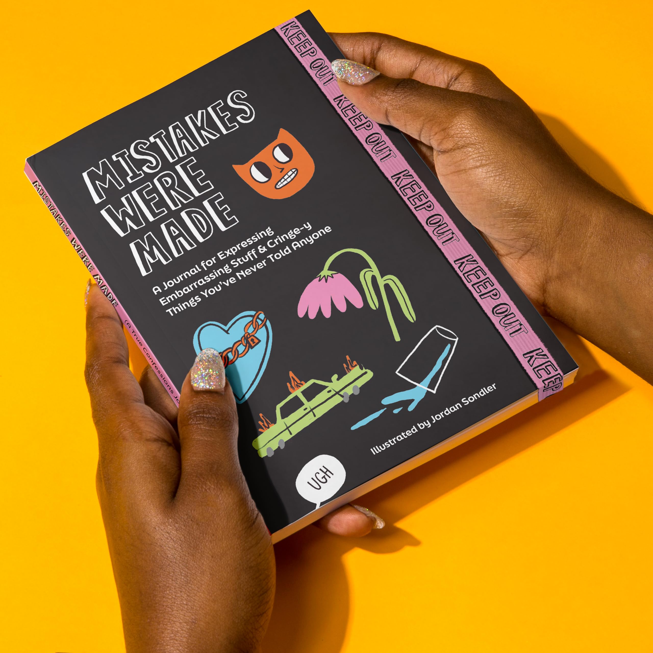 Em & Friends Mistakes Were Made Burn This Journal: A Guided Journal For Expressing Embarrassing Stuff & Cring-y Things You've Never Told Anyone - Image 5