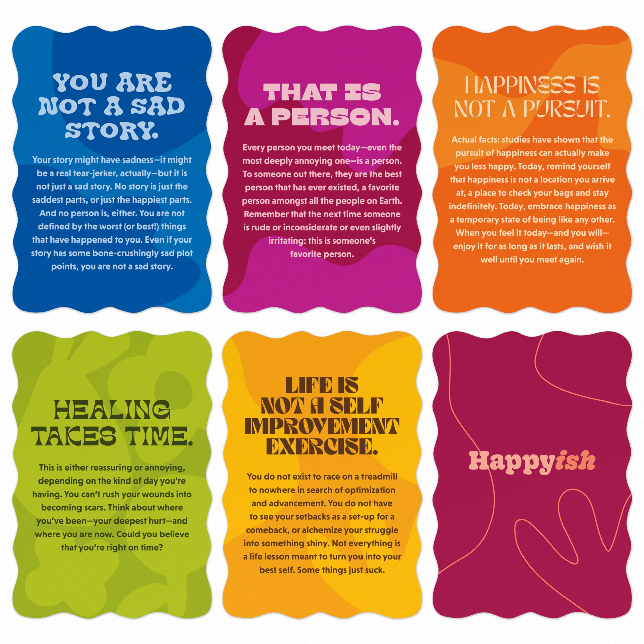 Happy-ish Oracle Deck: 50 Oracle Cards For People Going Through Hard Stuff (Which Is Basically Everybody) - Image 4