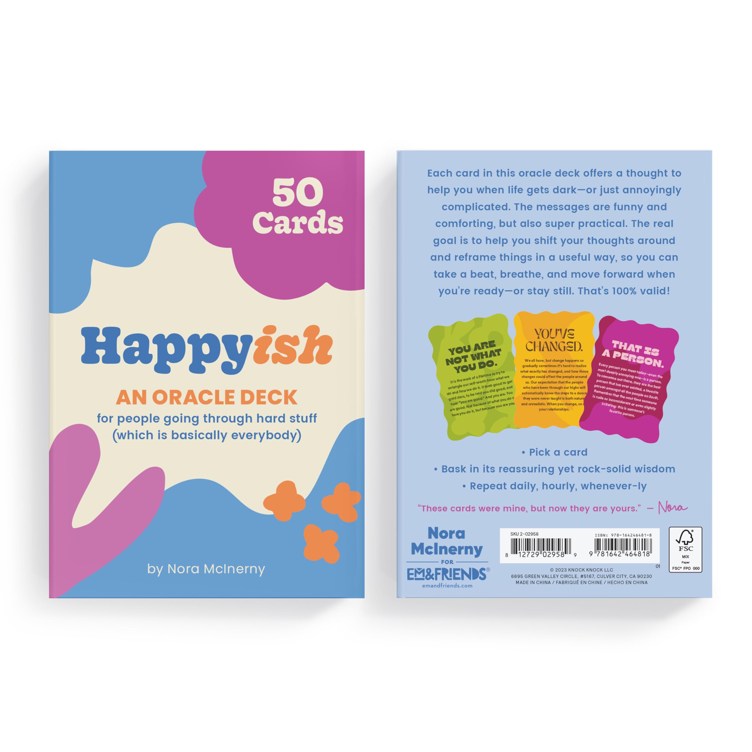 Happy-ish Oracle Deck: 50 Oracle Cards For People Going Through Hard Stuff (Which Is Basically Everybody) - Image 6