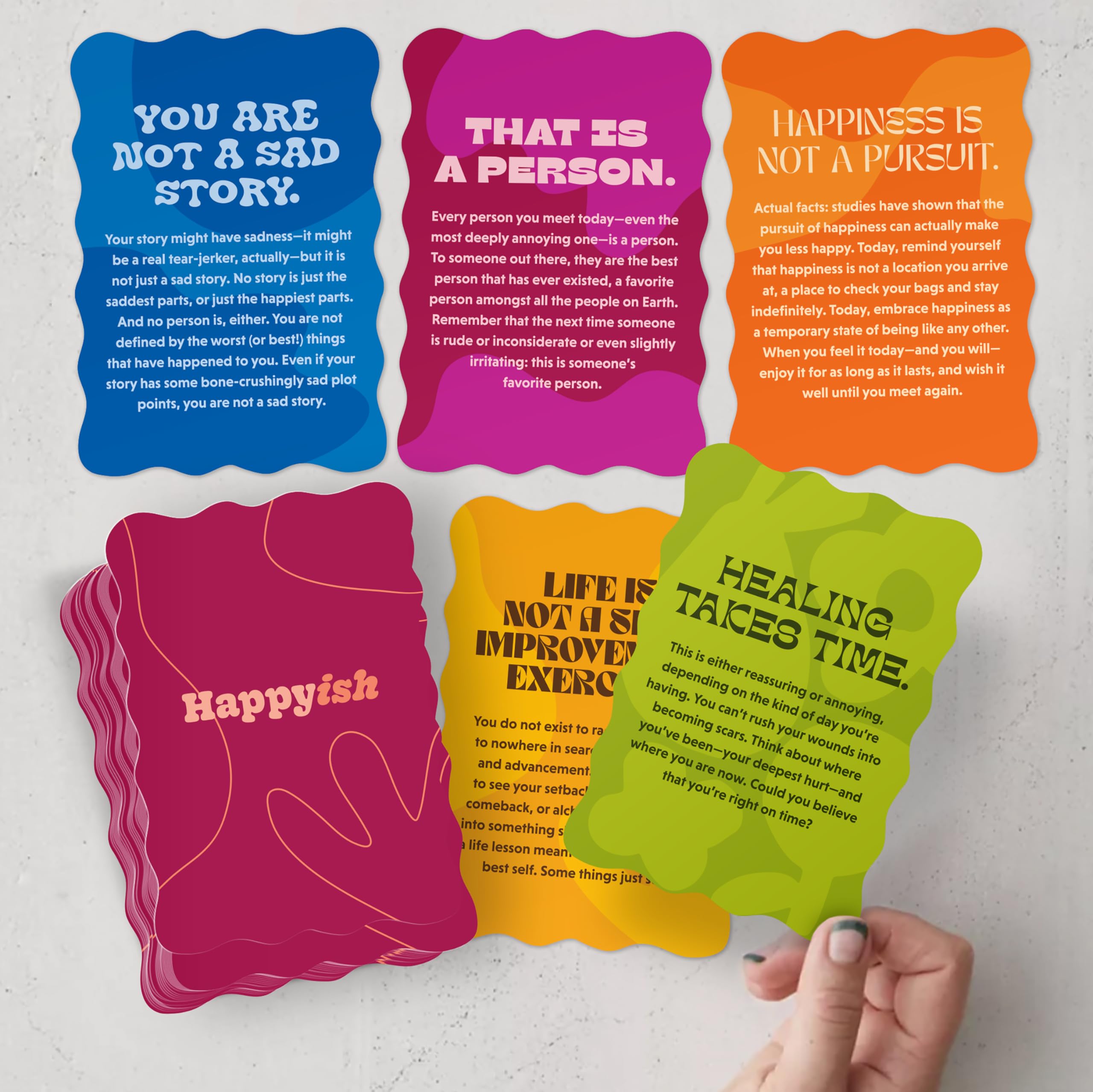 Happy-ish Oracle Deck: 50 Oracle Cards For People Going Through Hard Stuff (Which Is Basically Everybody) - Image 7