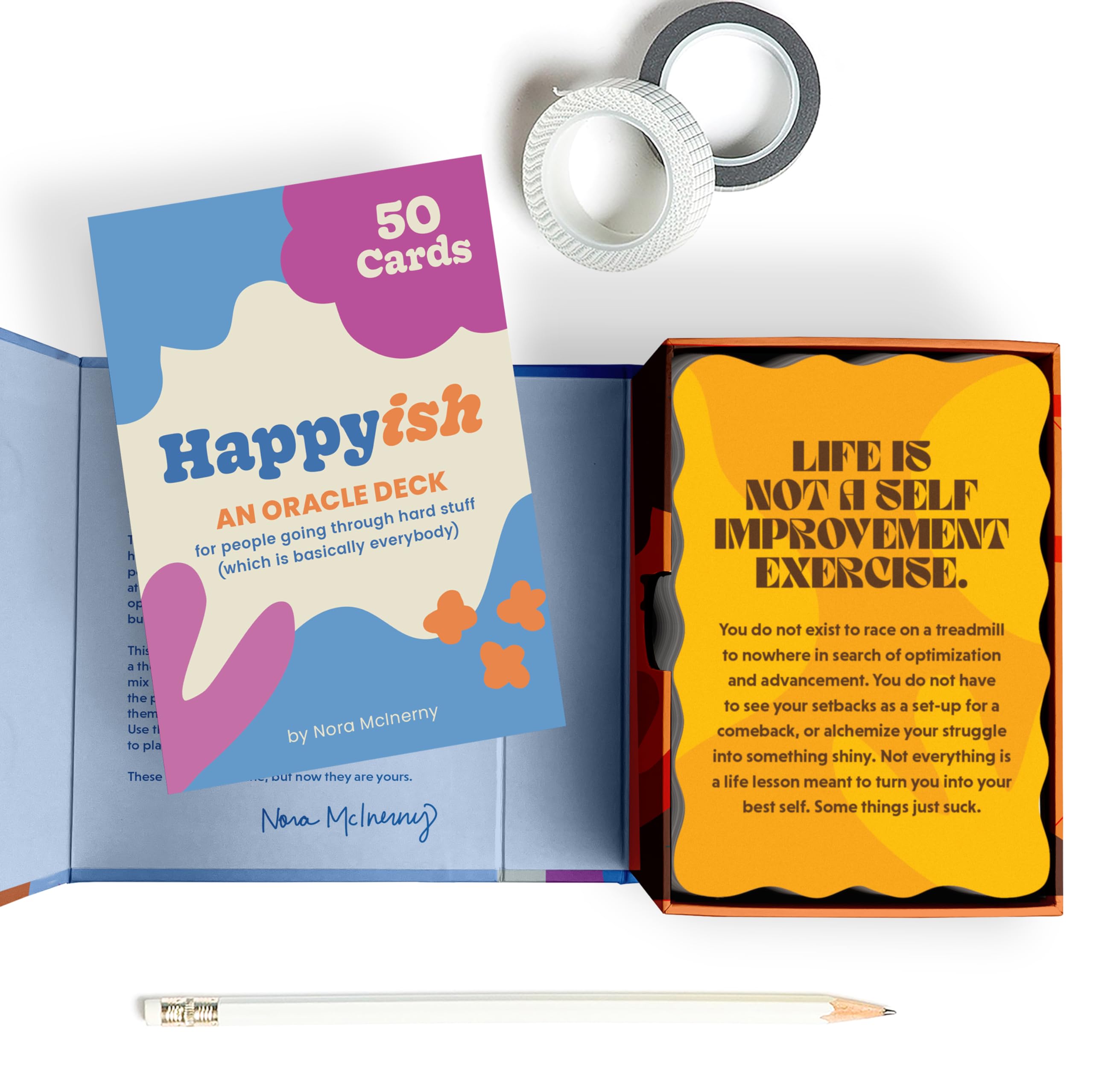 Happy-ish Oracle Deck: 50 Oracle Cards For People Going Through Hard Stuff (Which Is Basically Everybody) - Image 8