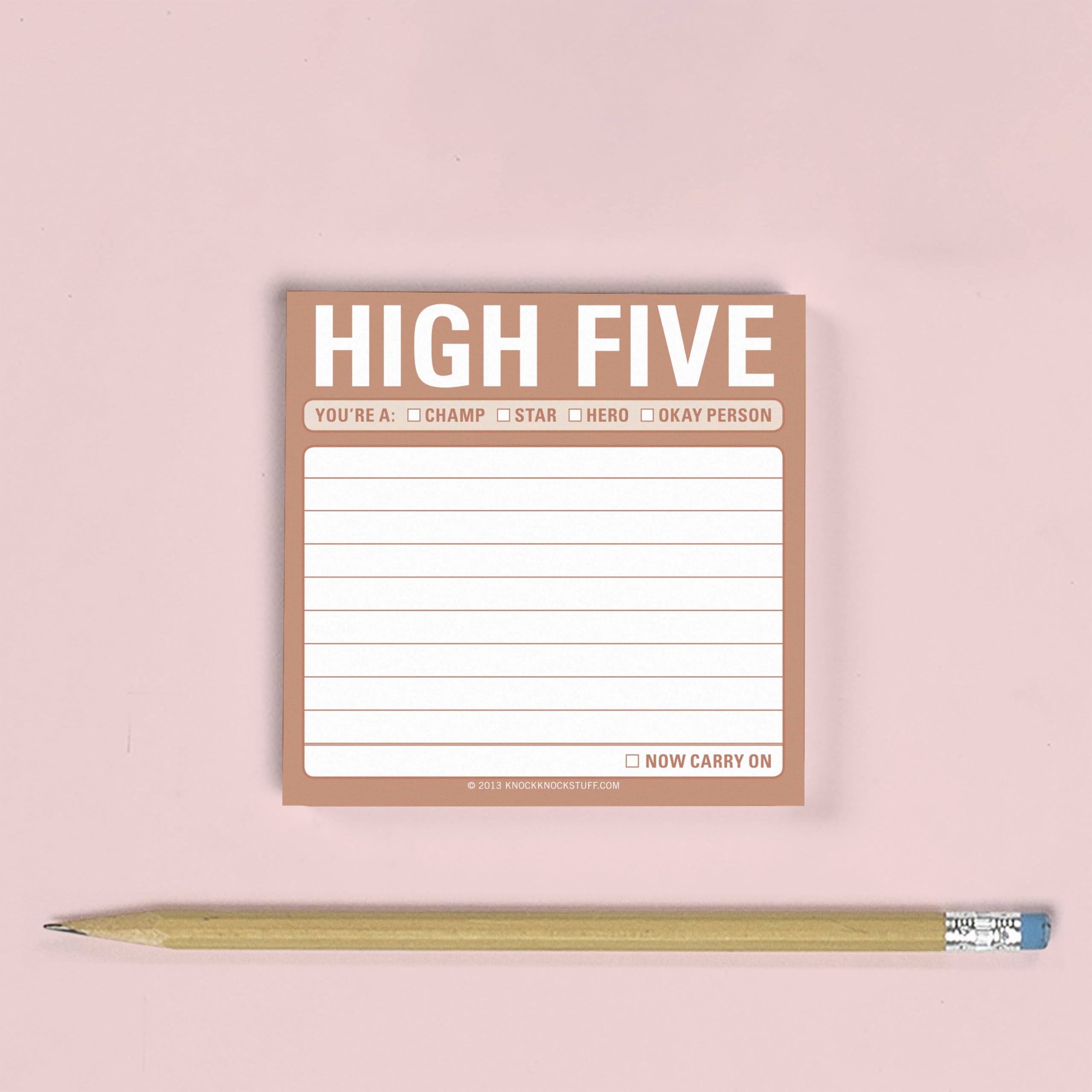 Knock Knock 12447 High Five Sticky Note Pad - Image 5