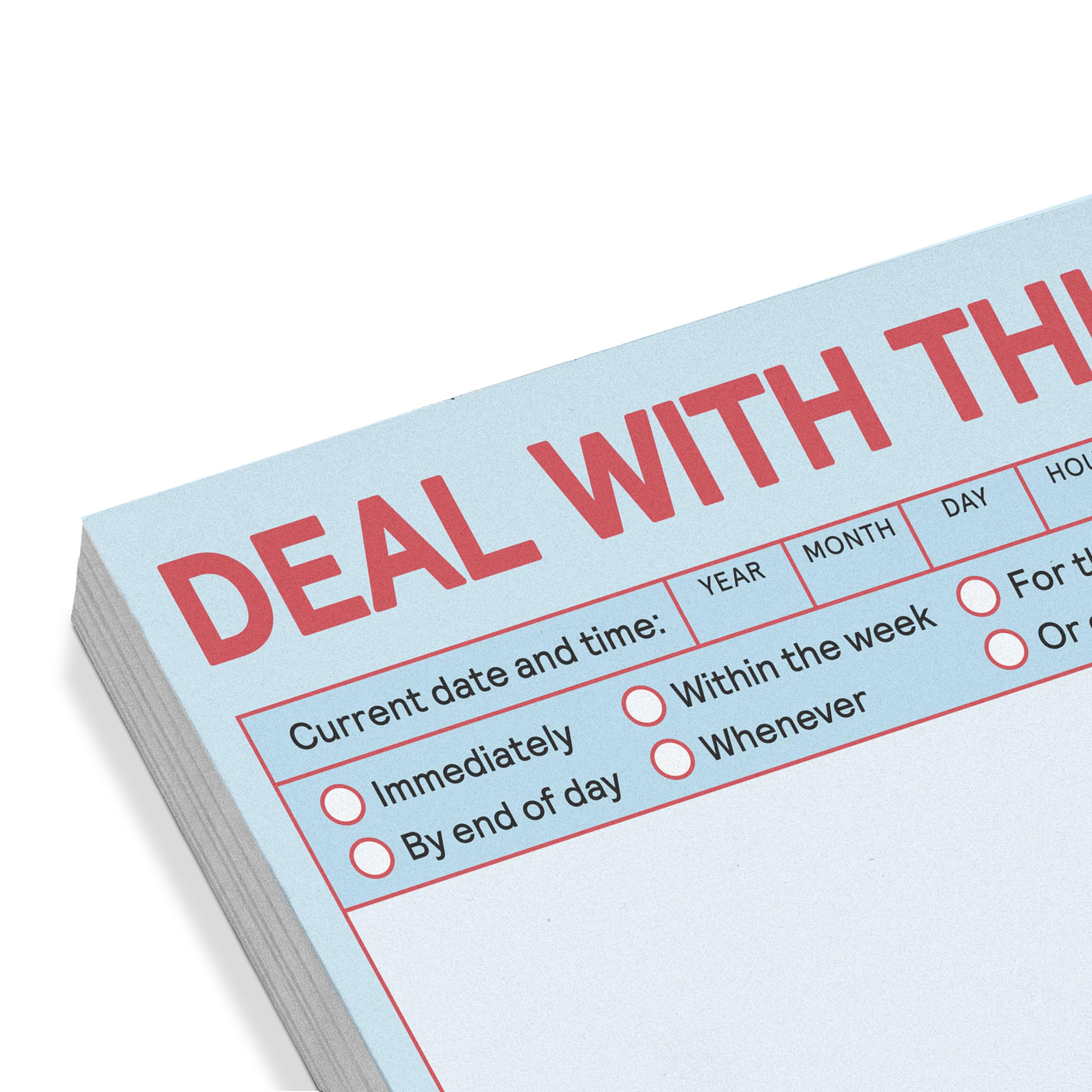 Knock Knock Deal with This Sticky Notes (Pastel Version, 3 x 3-inches Each) (Pack of 8) - Image 3