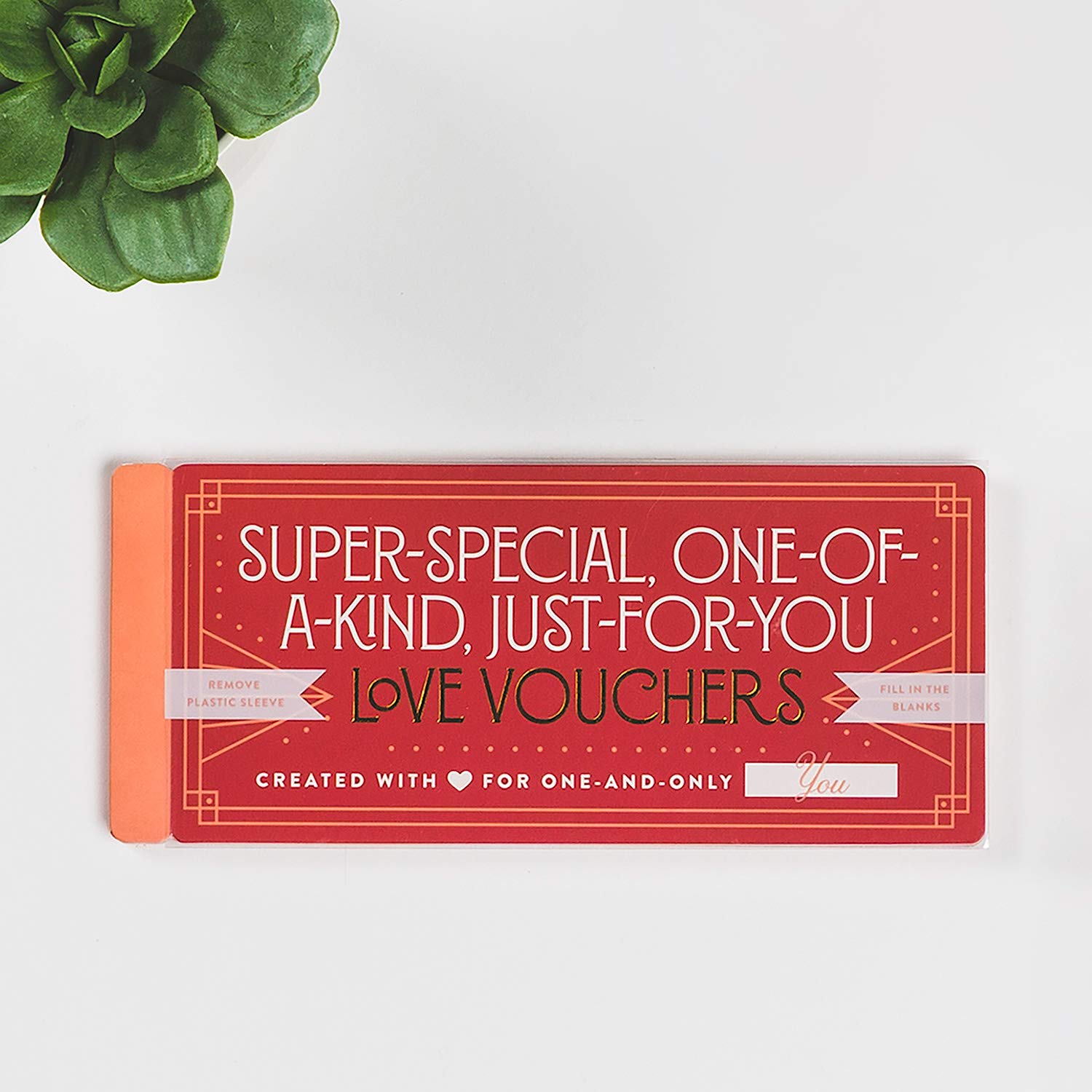 Knock Knock Fill in the Love Love Vouchers, Book of 15 Unique Perforated Coupons, 7.5 x 3.25-inches - Image 6