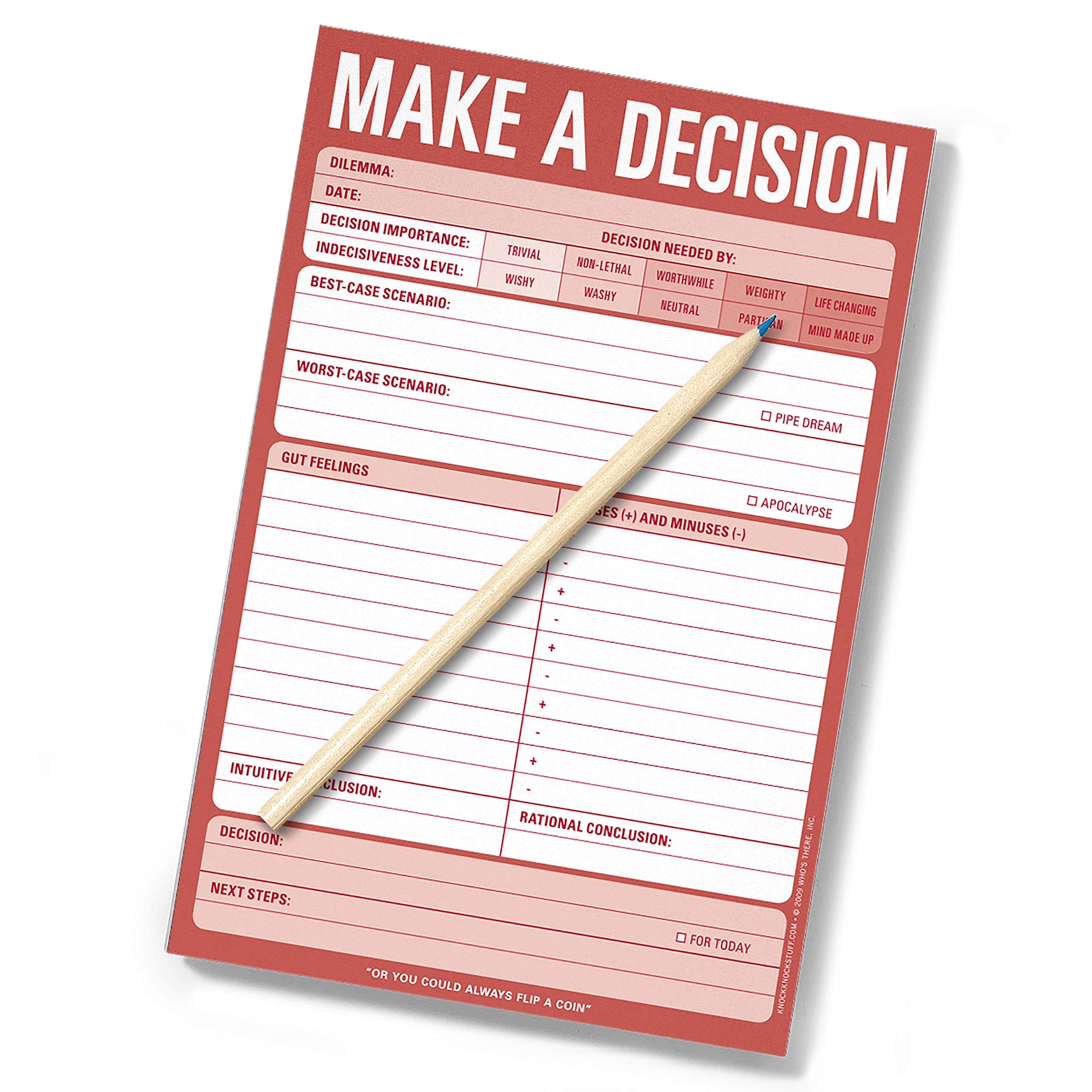Knock Knock Make a Decision Pad - Image 6