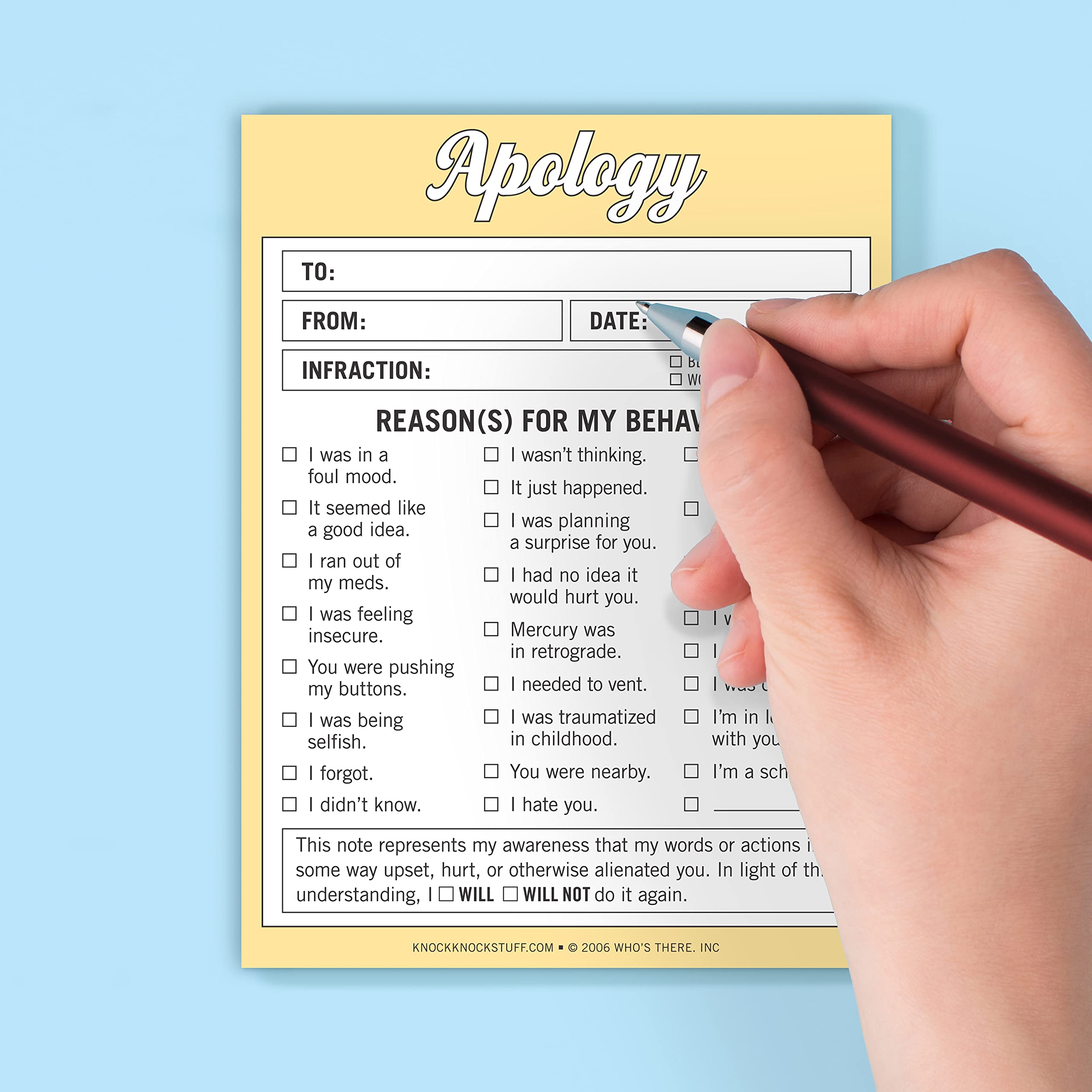 Nifty Notes - Apology - Image 6